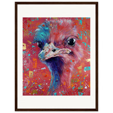 Load image into Gallery viewer, Double Bubble Print Wooden Framed
