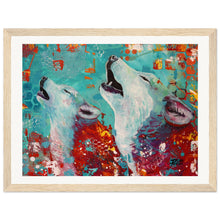 Load image into Gallery viewer, Can You Hear Me Now Wooden Framed Print