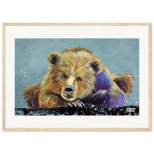 Load image into Gallery viewer, Taking A Break Print Wooden Framed