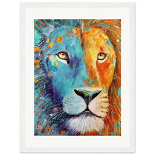 Load image into Gallery viewer, Lionheart Wooden Framed Print