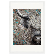 Load image into Gallery viewer, Hair In My Eyes Print Wooden Framed