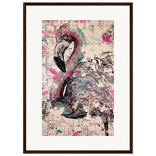 Load image into Gallery viewer, Flamingo Wooden Framed Print