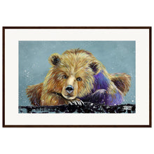 Load image into Gallery viewer, Taking A Break Print Wooden Framed
