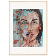 Load image into Gallery viewer, Work In Progress Print Wooden Framed