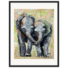 Load image into Gallery viewer, Lucky Love Print Wooden Framed