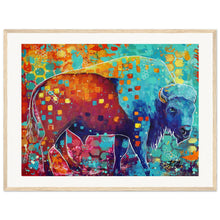 Load image into Gallery viewer, Bye-Son Print Wooden Framed