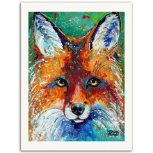 Load image into Gallery viewer, Friendly Fox Museum-Quality Matte Paper