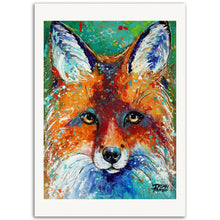 Load image into Gallery viewer, Friendly Fox Museum-Quality Matte Paper