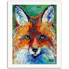 Load image into Gallery viewer, Friendly Fox Museum-Quality Matte Paper