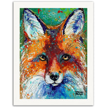 Load image into Gallery viewer, Friendly Fox Museum-Quality Matte Paper