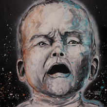 Load image into Gallery viewer, Cry Baby Canvas Print