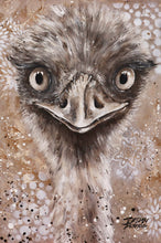 Load image into Gallery viewer, Emu Canvas Print
