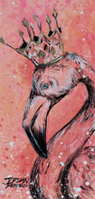 Load image into Gallery viewer, Flamingo King Canvas Print