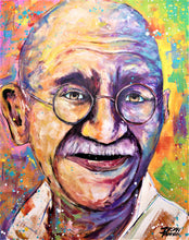Load image into Gallery viewer, Ghandi Canvas Prints