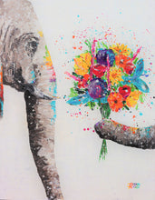 Load image into Gallery viewer, Don't Eat The Flowers Canvas Print