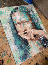 Load image into Gallery viewer, Mona Lisa with a Moustache sold