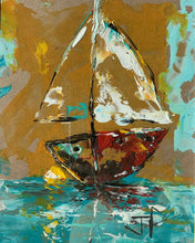 Load image into Gallery viewer, Sailboat #2 Oiriginal