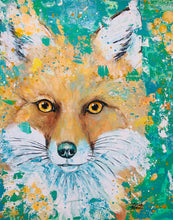 Load image into Gallery viewer, Fox Canvas Print