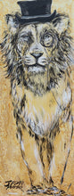 Load image into Gallery viewer, Lion Glamour Grunge Canvas Print