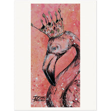 Load image into Gallery viewer, Flamingo King Museum-Quality Matte Paper