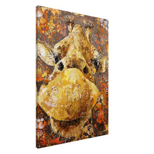Load image into Gallery viewer, Long Neck, Long Lashes Canvas Print