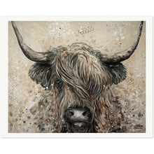 Load image into Gallery viewer, Highland Cow Museum-Quality Matte Paper