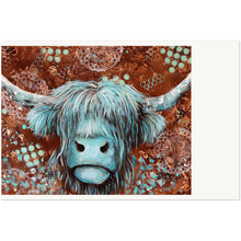 Load image into Gallery viewer, Highland Teal Museum-Quality Matte Archival Paper