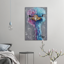 Load image into Gallery viewer, Ostrich Canvas Print
