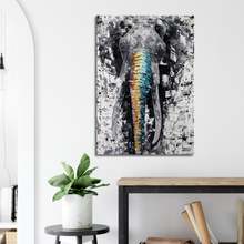 Load image into Gallery viewer, Elephant Canvas Print