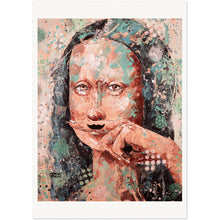 Load image into Gallery viewer, Mona Lisa With A MoustacheMuseum-Quality Matte Archival Paper