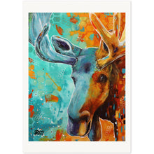 Load image into Gallery viewer, Sunset Moose Museum-Quality Matte Paper