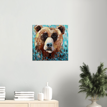 Load image into Gallery viewer, Bear 1/3 Canvas Print