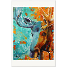 Load image into Gallery viewer, Sunset Moose Museum-Quality Matte Paper