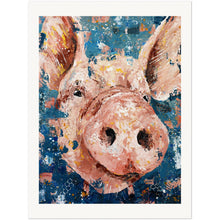 Load image into Gallery viewer, Penn The Pig Museum-Quality Matte Paper
