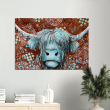 Load image into Gallery viewer, The Highland Teal Canvas Print