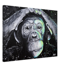 Load image into Gallery viewer, Think No Evil Canvas Print