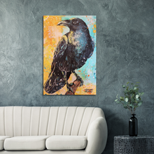 Load image into Gallery viewer, Raven Canvas Print