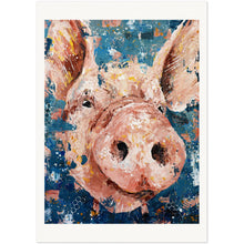 Load image into Gallery viewer, Penn The Pig Museum-Quality Matte Paper