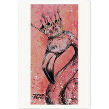 Load image into Gallery viewer, Flamingo King Museum-Quality Matte Paper
