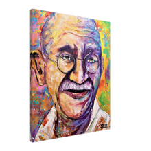 Load image into Gallery viewer, Ghandi Canvas Prints