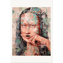Load image into Gallery viewer, Mona Lisa With A MoustacheMuseum-Quality Matte Archival Paper