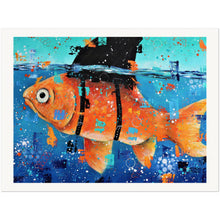 Load image into Gallery viewer, I wanna be a shark Museum-Quality Matte Paper