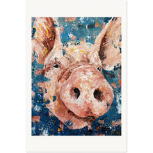 Load image into Gallery viewer, Penn The Pig Museum-Quality Matte Paper
