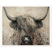 Load image into Gallery viewer, Highland Cow Museum-Quality Matte Paper
