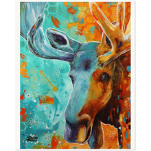 Load image into Gallery viewer, Sunset Moose Museum-Quality Matte Paper