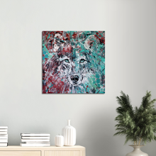 Load image into Gallery viewer, Marlie the Wolf Canvas Print