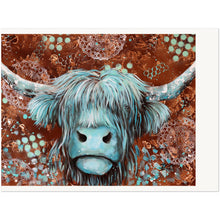 Load image into Gallery viewer, Highland Teal Museum-Quality Matte Archival Paper