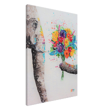 Load image into Gallery viewer, Don't Eat The Flowers Canvas Print