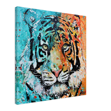 Load image into Gallery viewer, Hot and Cold Tiger Canvas Print