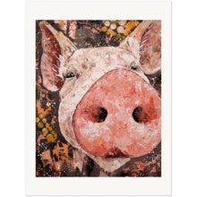 Load image into Gallery viewer, Pig Nose Museum-Quality Matte Paper